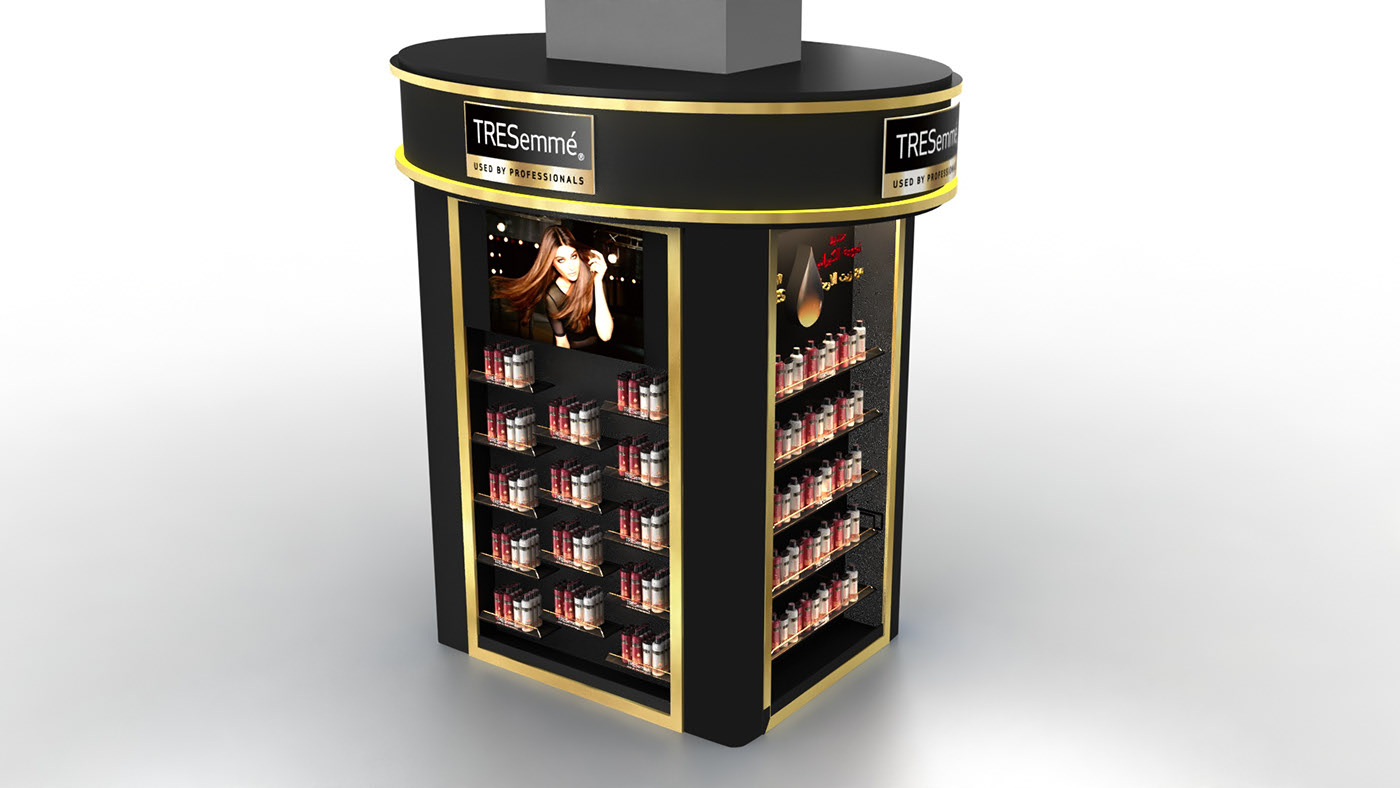 cosmetic display