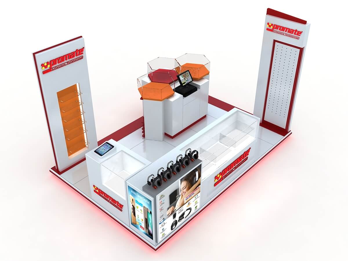 phone display kiosk