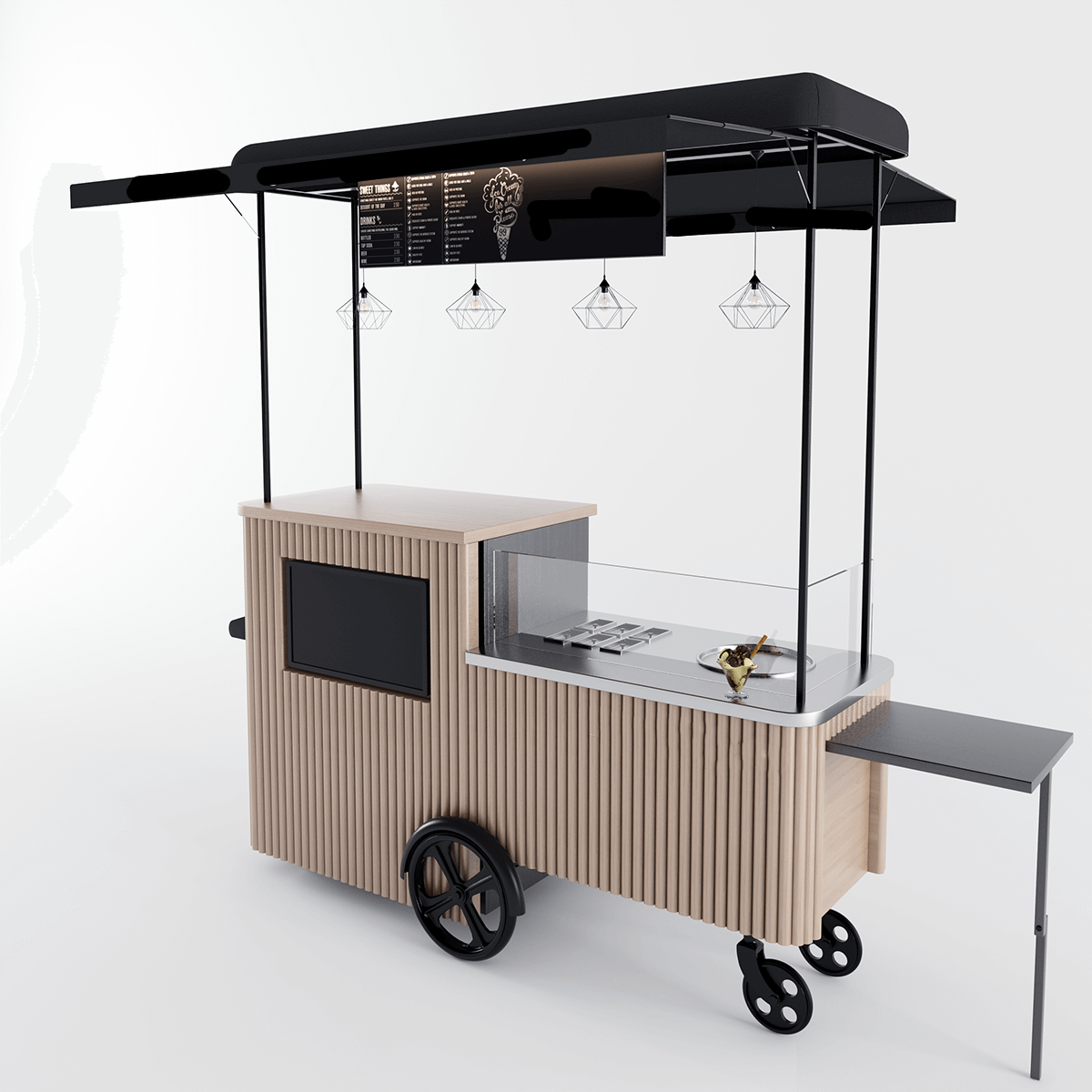 ice cream cart