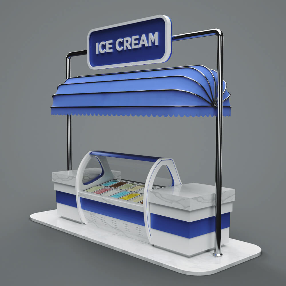 ice cream cart