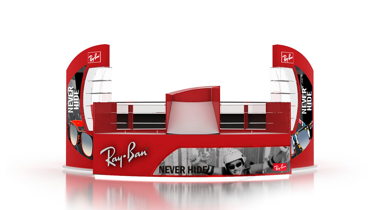 eyewear display kiosk