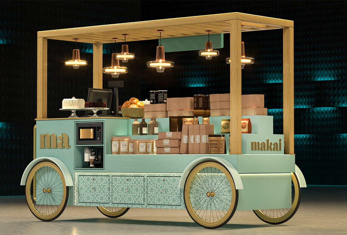 coffee cart