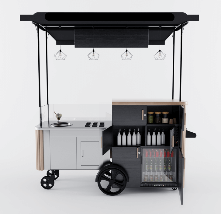ice cream cart