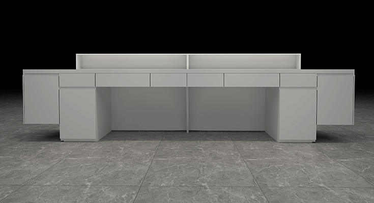 ant display reception desk