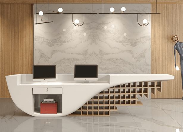 reception desk