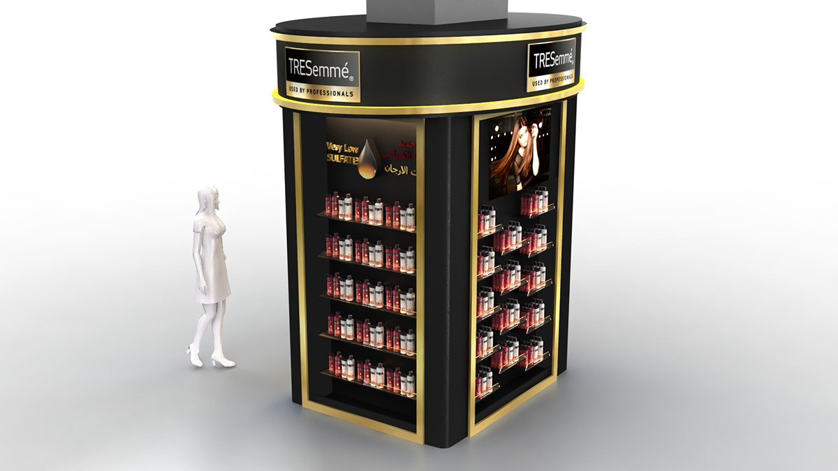 cosmetic display