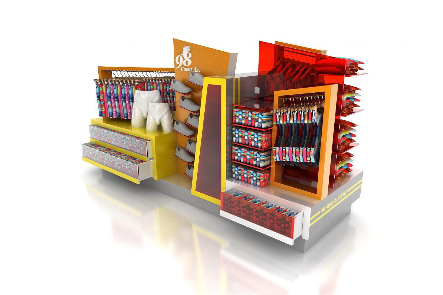 underwear kiosk