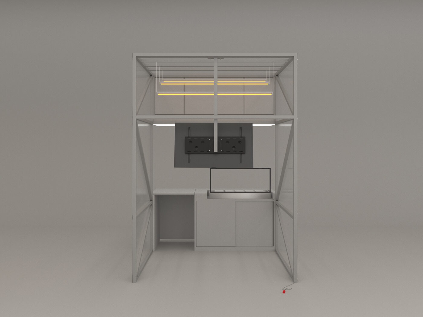 frozen yogurt cart