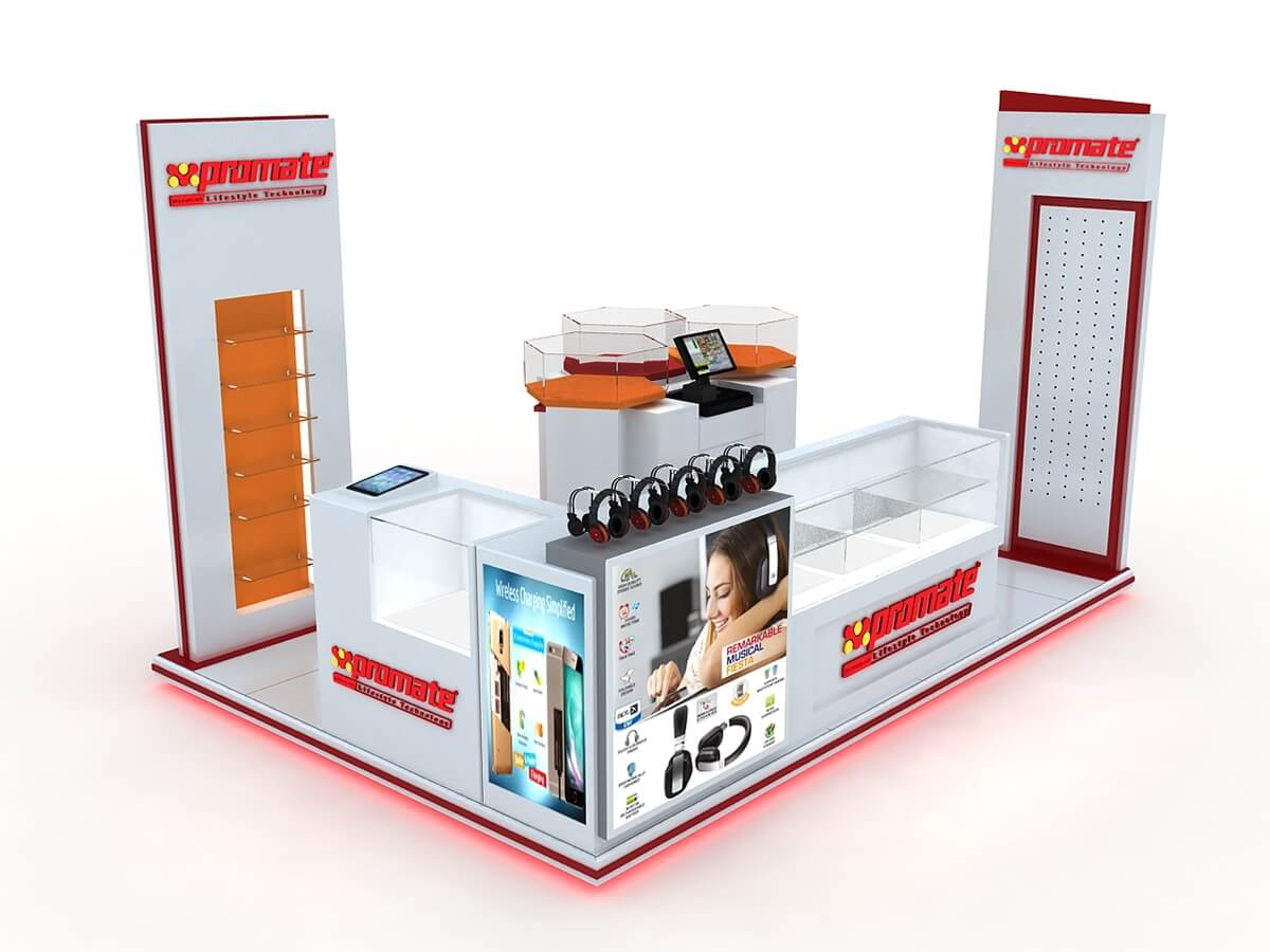 phone display kiosk