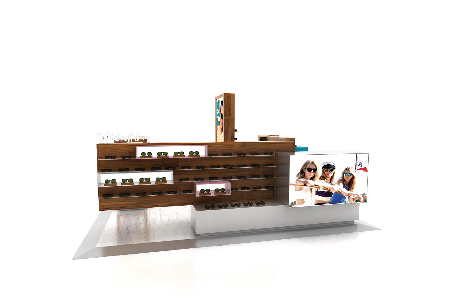 eyewear display kiosk