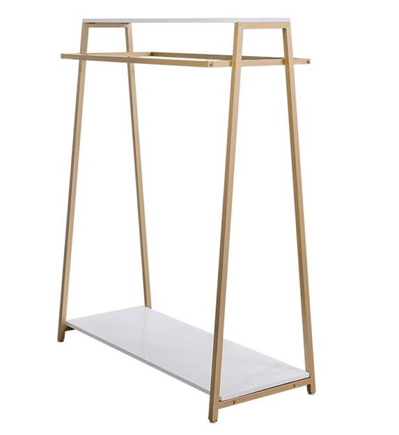 Simple Clothes Display Racks Modern Clothing Display Shelf Design