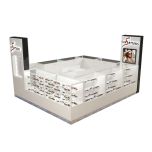 Modern sunglasses kiosk | 3d design for glasses booth