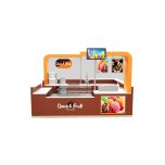 German ice cream display cabinet | custom gelato kiosk