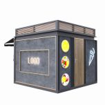 Ice cream outdoor kiosk