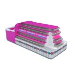 Colorful Candy Kiosk with Mall Retail Design & Nut Display Showcase for Sale