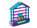 Special Colorful Candy Shop Display Shelf Unique Interesting Candy Display Stand