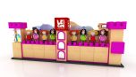 kids clothes display kiosk