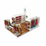 clothing kiosk