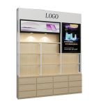 cosmetic display showcase