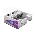 eyebrow threading kiosk
