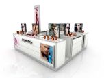 perfume kiosk design