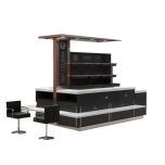 Hairdressing display cabinet