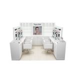 makeup glass showcase