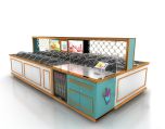 custom candy kiosk design for shopping mall
