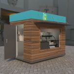 outdoor food kiosk