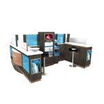 Cosmetic Kiosk In Mall