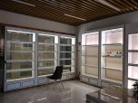 shoes display showcase