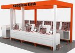 sunglass booth