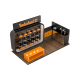 Shoe kiosk for mall