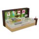 Fashionable & Modern Style Bubble Tea Retail Kiosk Counter