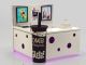 Unique bubble tea kiosk cup-shape juice bar counter popular drinks kiosk