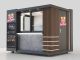 Outdoor food kiosk