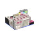 Exquisite wooden nail bar kiosk nail beauty booth design with nail manicure stations for sale 