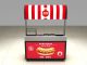 Stainless steel hot dog cart | outdoor snack stall supplier