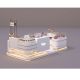 Elegant Perfume Kiosk Design Retail Mall Inside Perfume Kiosk 3D
