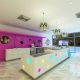bubble tea shop counter
