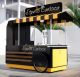 Outdoor coffee display cart | attractive street cafe stand for sale