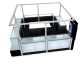 4m by 4m glass jewelry display booth|mall watch display cabinet used in Houston 