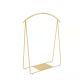 Delicate Garment Store Display Rack Metal Clothing Shop Display Stand