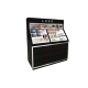 Black Cosmetics Store Display Cabinet Popular Makeup Shop Display Counter