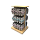 Retail Simple Slipper Display Rack Wooden Shoe Shop Display Stand