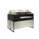 Modern Short Perfume Display Counter Retail Perfume Store Display Cabinet