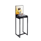 Simple Cosmetics Store Display Rack Modern Makeup Display Floor Stand