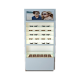 Fashion Optical Store Display Cabinet White Sunglasses Display Shelf Design