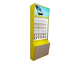 Irregular Shape Cellphone Store Accessories Display Shelf Phone Accessories Rack