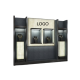 High-end Jewelry Store Wall Display Cabinet Creative Jewelries Display Showcase